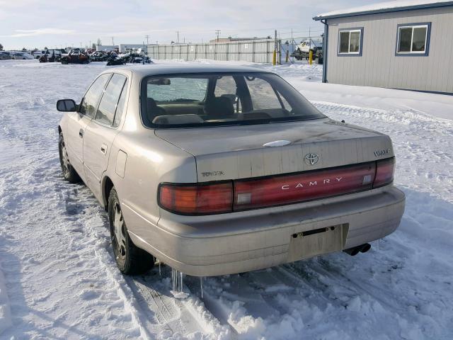 JT2VK13E0P0144857 - 1993 TOYOTA CAMRY XLE TAN photo 3