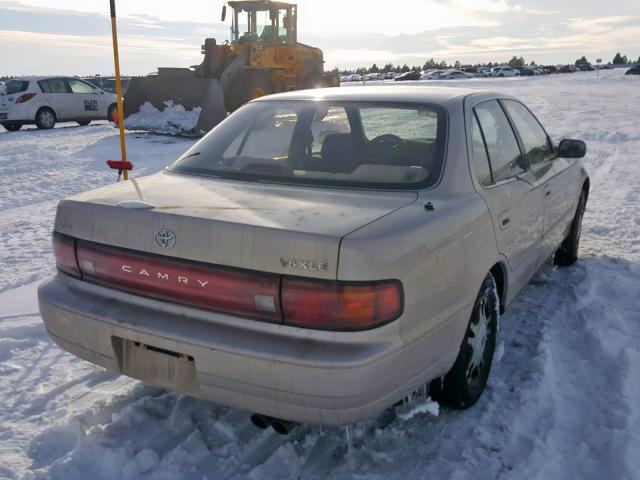 JT2VK13E0P0144857 - 1993 TOYOTA CAMRY XLE TAN photo 4