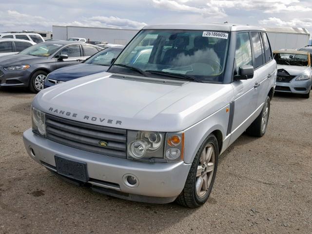 SALMF11475A192390 - 2005 LAND ROVER RANGE ROVE SILVER photo 2