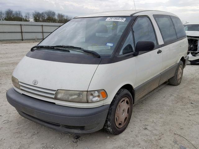 JT3AC11R1R1148345 - 1994 TOYOTA PREVIA DX WHITE photo 2