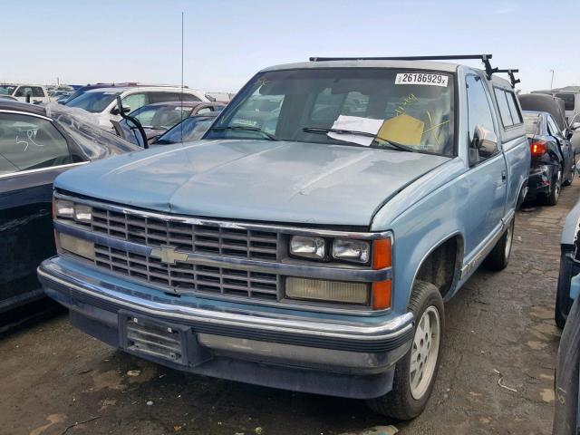 1GCDK14K2KZ177161 - 1989 CHEVROLET GMT-400 K1 BLUE photo 2