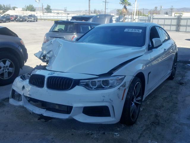 WBA4A9C56GG695769 - 2016 BMW 428 I WHITE photo 2