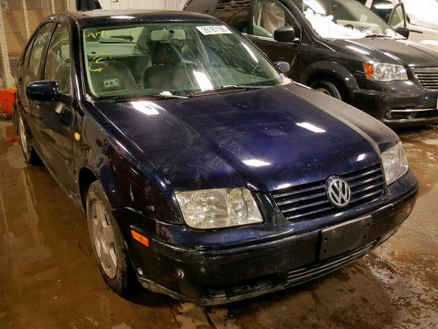 3VWSF29M2XM105409 - 1999 VOLKSWAGEN JETTA GLS BLUE photo 1