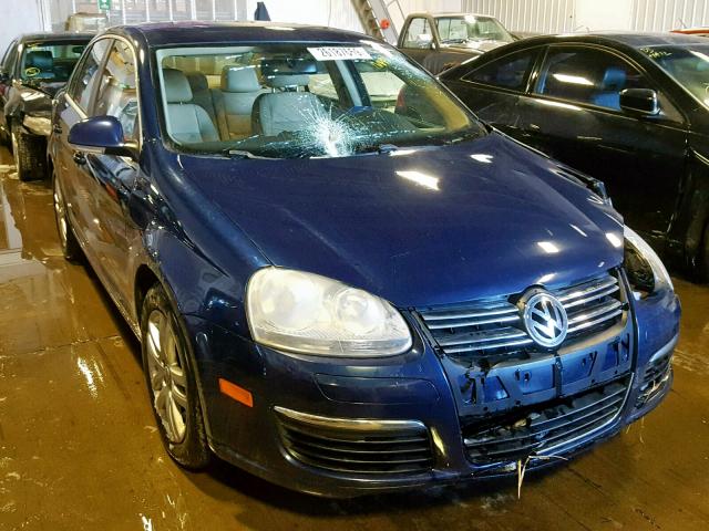 3VWSF71K57M107114 - 2007 VOLKSWAGEN JETTA 2.5 BLUE photo 1