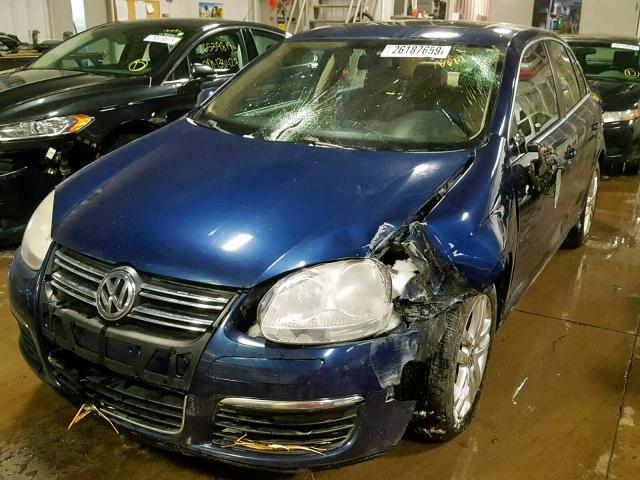 3VWSF71K57M107114 - 2007 VOLKSWAGEN JETTA 2.5 BLUE photo 2