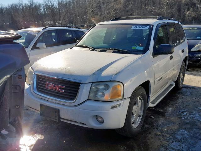 1GKDT13S222206296 - 2002 GMC ENVOY WHITE photo 2