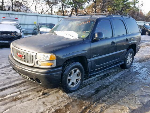 1GKEK63U03J114813 - 2003 GMC YUKON DENA BLACK photo 2