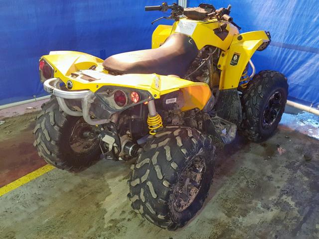 3JBMGCN16EJ000111 - 2014 CAN-AM RENEGADE 8 YELLOW photo 4