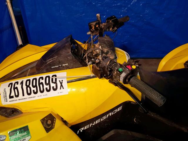 3JBMGCN16EJ000111 - 2014 CAN-AM RENEGADE 8 YELLOW photo 9