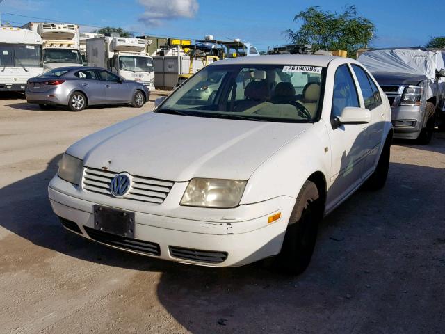 3VWRK69M82M012713 - 2002 VOLKSWAGEN JETTA GL WHITE photo 2