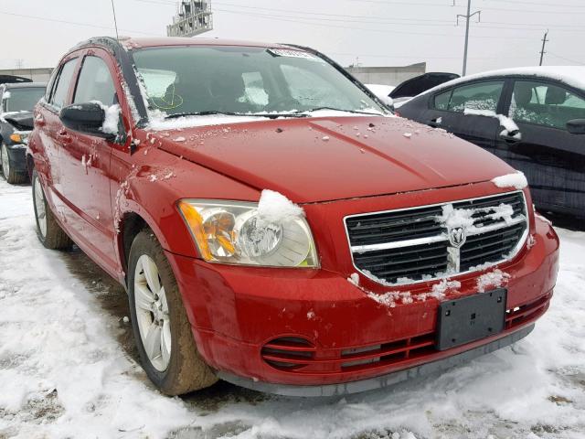 1B3CB4HA5AD612511 - 2010 DODGE CALIBER SX MAROON photo 1