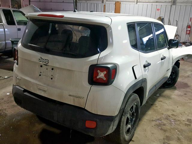 ZACCJBAB1JPH44790 - 2018 JEEP RENEGADE S 白色 照片 4