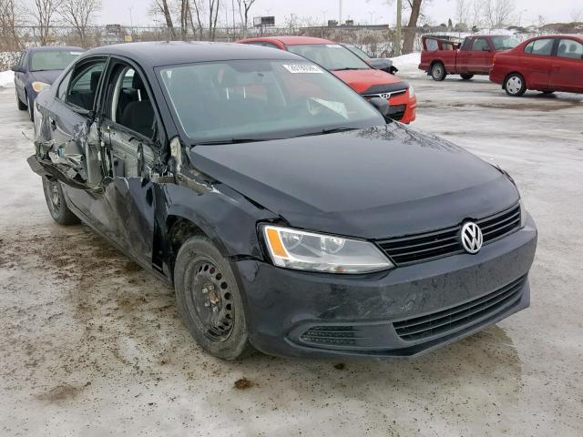 3VW1K7AJ9DM428888 - 2013 VOLKSWAGEN JETTA BASE BLACK photo 1