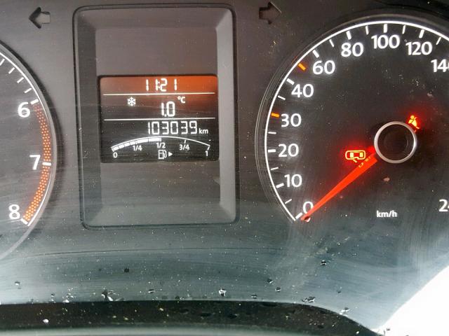 3VW1K7AJ9DM428888 - 2013 VOLKSWAGEN JETTA BASE BLACK photo 8