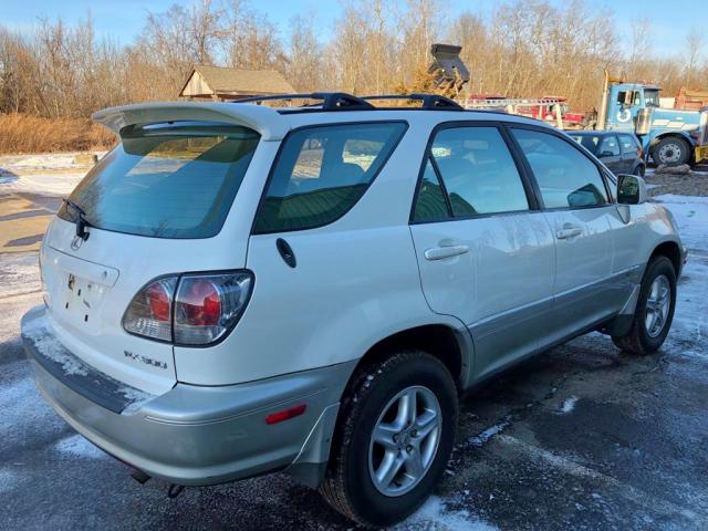 JTJHF10U730294976 - 2003 LEXUS RX 300 WHITE photo 4