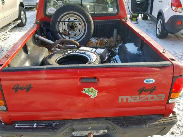 4F4CR13A6STM04233 - 1995 MAZDA B2300 RED photo 6