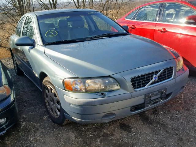 YV1RS61R022112834 - 2002 VOLVO S60 TEAL photo 1