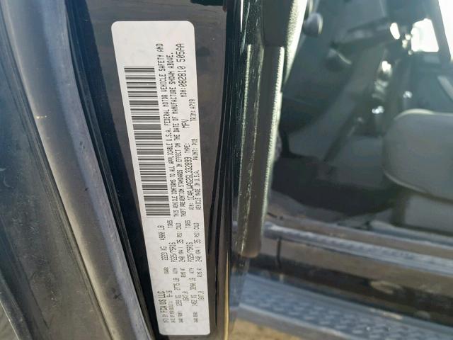 1C4AJWAG2GL332899 - 2016 JEEP WRANGLER S BLACK photo 10