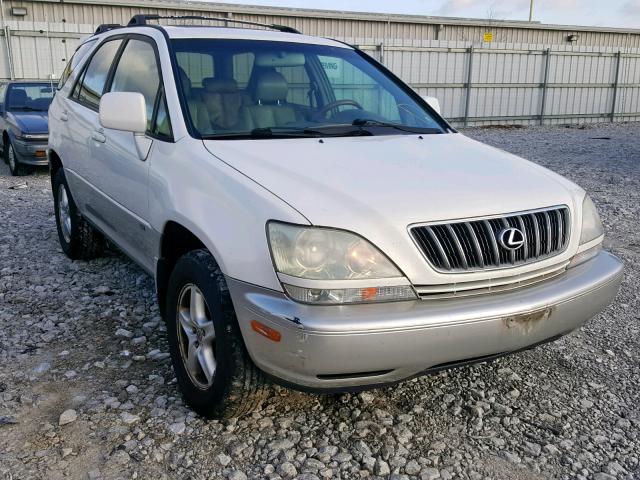 JTJHF10U010199818 - 2001 LEXUS RX 300 WHITE photo 1