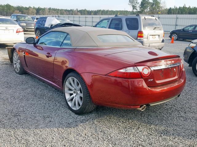 SAJWA44B475B14224 - 2007 JAGUAR XK ORANGE photo 3