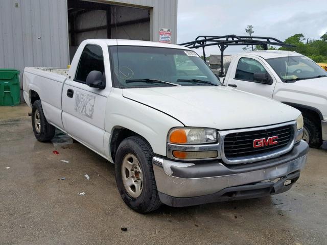 1GTEC14W8YZ171507 - 2000 GMC NEW SIERRA WHITE photo 1