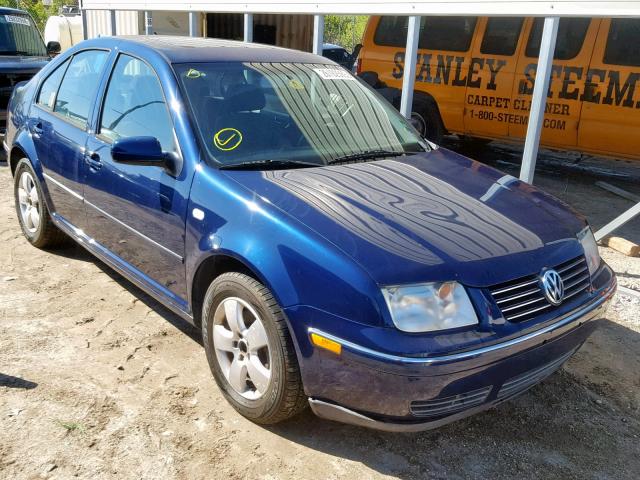 3VWSA69M85M019931 - 2005 VOLKSWAGEN JETTA GLS BLUE photo 1