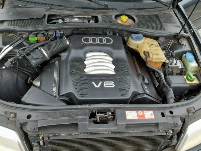 WAUED28D9XA235267 - 1999 AUDI A4 2.8 QUA BLACK photo 7