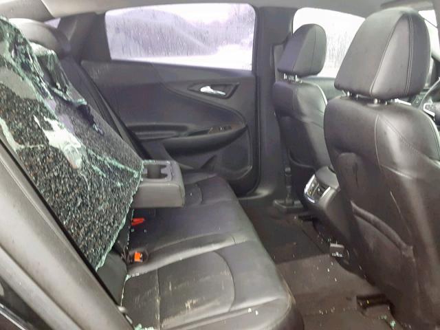 1G1ZH5SXXGF209608 - 2016 CHEVROLET MALIBU PRE BLACK photo 6