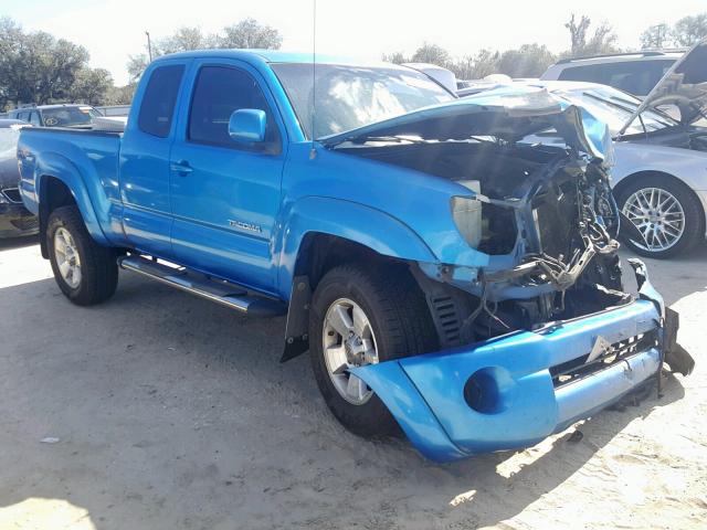 5TETU62N77Z428316 - 2007 TOYOTA TACOMA PRE BLUE photo 1