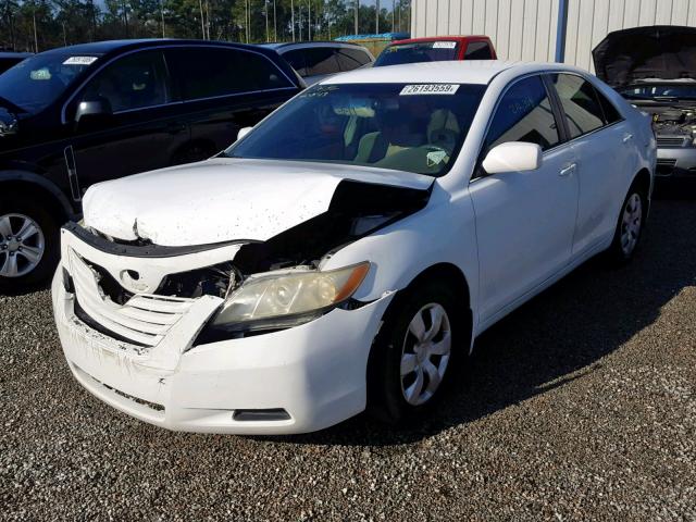 4T1BE46K17U579363 - 2007 TOYOTA CAMRY NEW WHITE photo 2