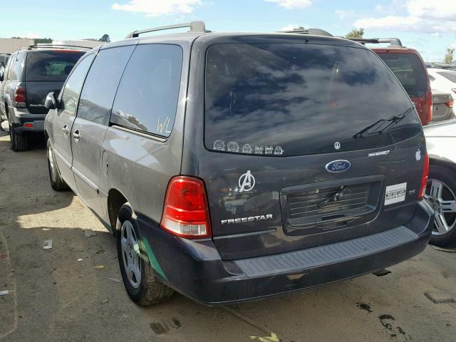 2FMZA51637BA17707 - 2007 FORD FREESTAR S GRAY photo 3