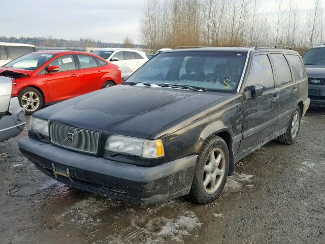 YV1LW5720T2218748 - 1996 VOLVO 850 BLACK photo 2