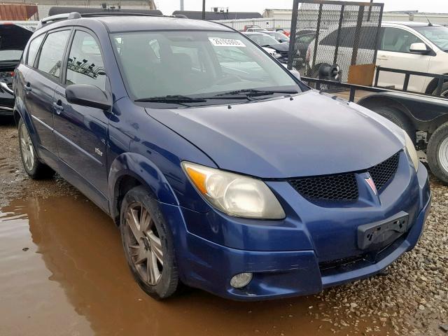 5Y2SL62873Z419839 - 2003 PONTIAC VIBE BLUE photo 1