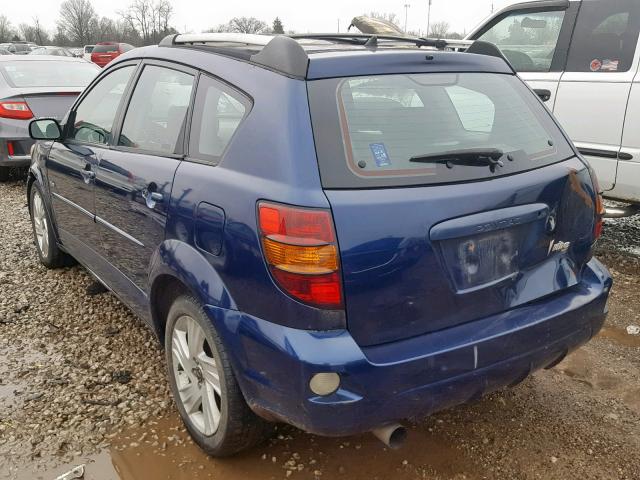 5Y2SL62873Z419839 - 2003 PONTIAC VIBE BLUE photo 3