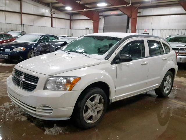 1B3HB48A99D135213 - 2009 DODGE CALIBER SX WHITE photo 2