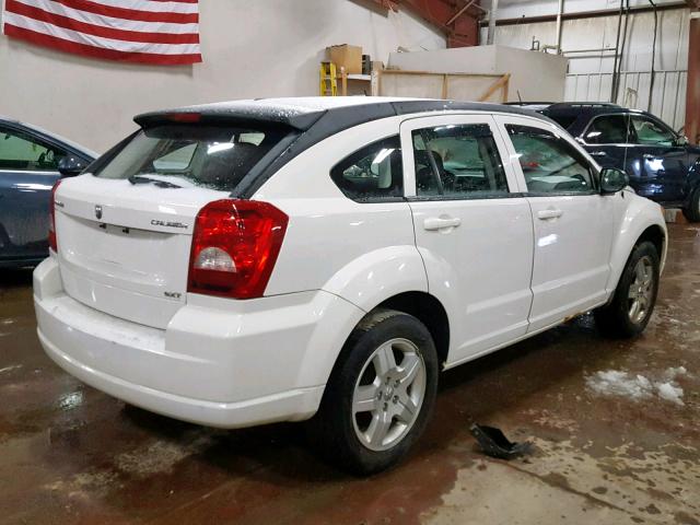 1B3HB48A99D135213 - 2009 DODGE CALIBER SX WHITE photo 4