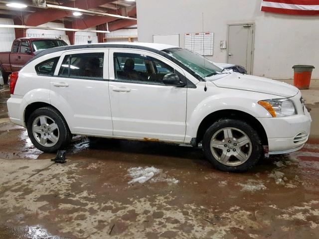 1B3HB48A99D135213 - 2009 DODGE CALIBER SX WHITE photo 9