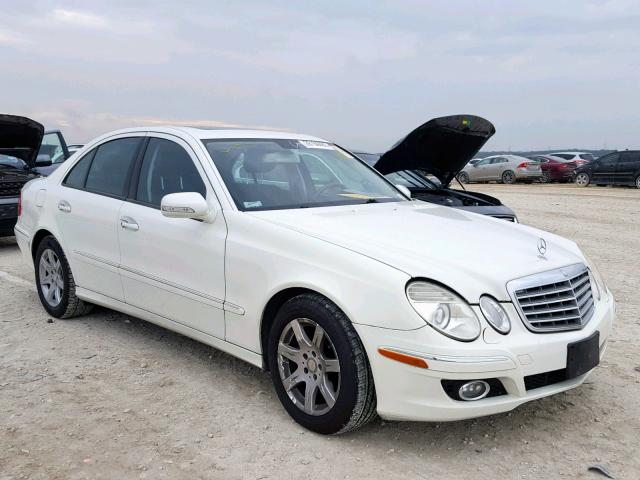 WDBUF22X78B288586 - 2008 MERCEDES-BENZ E 320 CDI WHITE photo 1