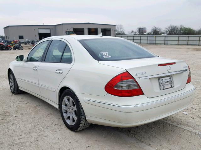 WDBUF22X78B288586 - 2008 MERCEDES-BENZ E 320 CDI WHITE photo 3