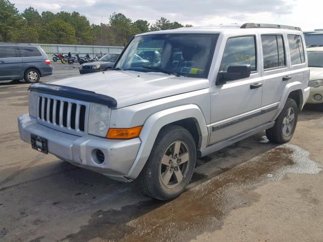1J8HG48K16C289028 - 2006 JEEP COMMANDER 灰色 照片 2