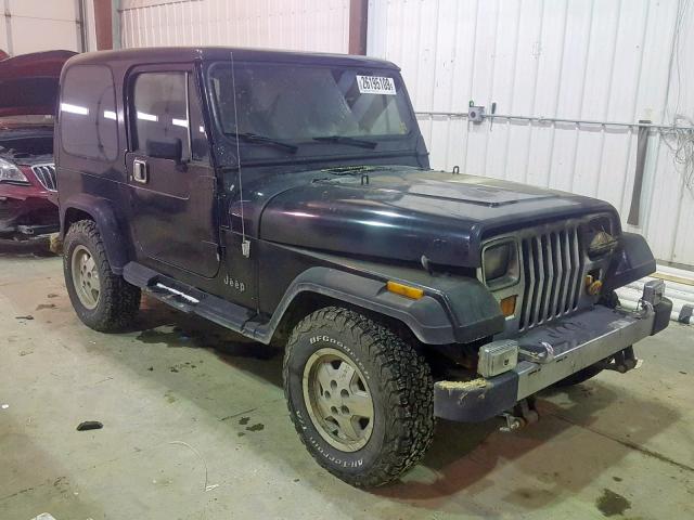 2BCCL814XHB506824 - 1987 JEEP WRANGLER L BLACK photo 1