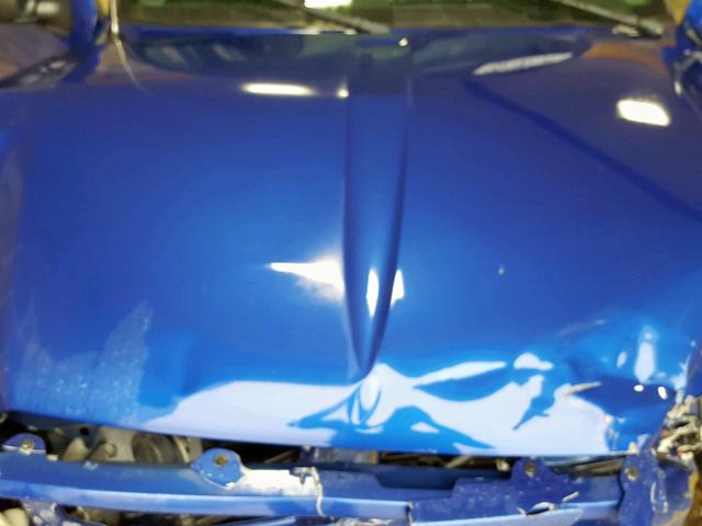 1FTYR10U04PA76137 - 2004 FORD RANGER BLUE photo 7