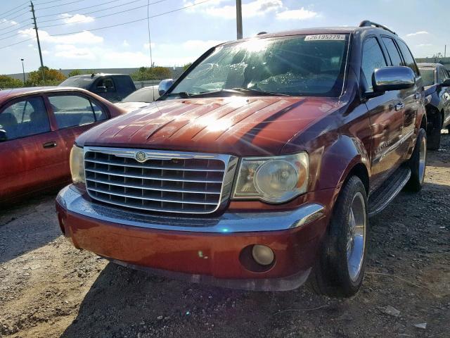 1A8HX58237F506908 - 2007 CHRYSLER ASPEN LIMI 红色 照片 2