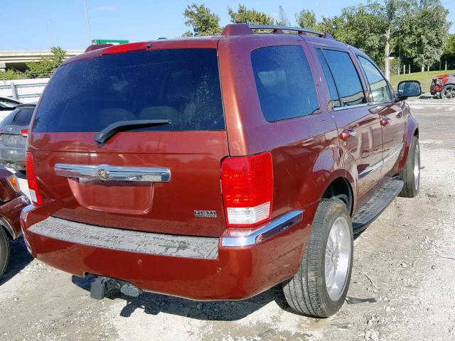 1A8HX58237F506908 - 2007 CHRYSLER ASPEN LIMI 红色 照片 4