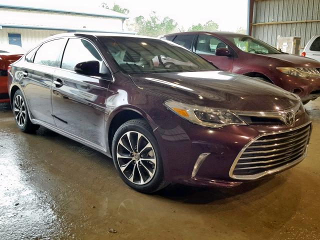 4T1BK1EB4JU288078 - 2018 TOYOTA AVALON XLE BLACK photo 1