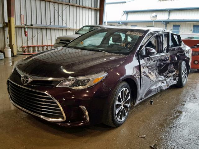 4T1BK1EB4JU288078 - 2018 TOYOTA AVALON XLE BLACK photo 2