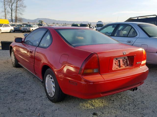 JHMBA8146PC000534 - 1993 HONDA PRELUDE BA RED photo 3