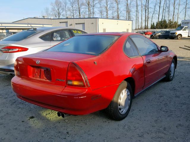 JHMBA8146PC000534 - 1993 HONDA PRELUDE BA RED photo 4