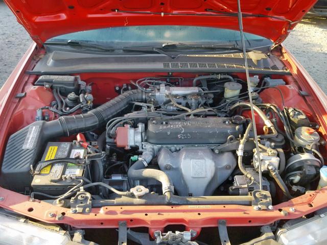 JHMBA8146PC000534 - 1993 HONDA PRELUDE BA RED photo 7