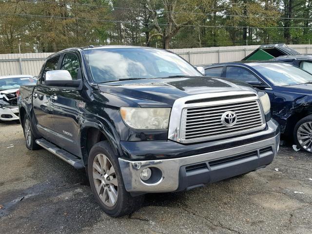 5TFFY5F15AX085135 - 2010 TOYOTA TUNDRA CRE BLACK photo 1